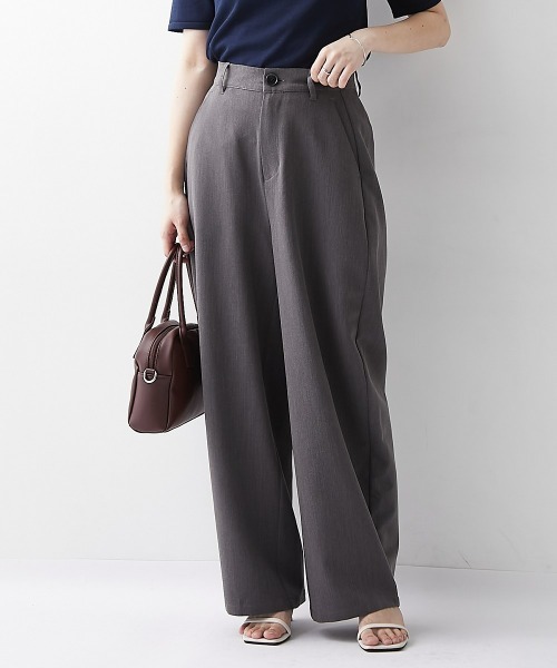 nissen（ニッセン）の「[新色追加]【低身長/高身長サイズ有】カーブパンツ（Petitjo/slattgir.)　美脚見え（その他パンツ・レディース・ブラック/グレー/ベージュ/モカ・PSS/PS/PM/S/M/L/LL/3L/TM/TL/TLL/T3L）」の18枚目の写真