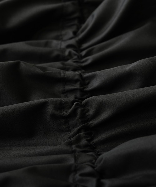 reca（レカ）の「裾バルーンペプラムブラウス（シャツ/ブラウス・レディース・オフホワイト/ブラック・M）」の21枚目の写真