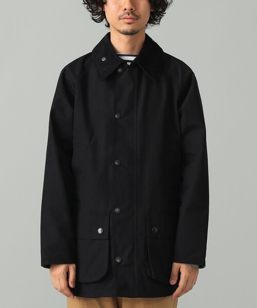 BEAMS F(ビームスエフ)の「【別注】Barbour / BEDALE CLASSIC FIT ピーチスキン ジャケット(ブルゾン・メンズ・ブラック/オリーブ・40/44/42/38/34/36)」の8枚目の写真