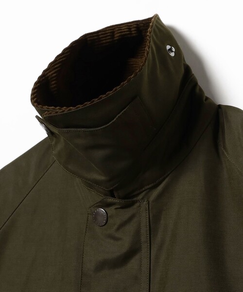 BEAMS F(ビームスエフ)の「【別注】Barbour / BEDALE CLASSIC FIT ピーチスキン ジャケット(ブルゾン・メンズ・ブラック/オリーブ・40/44/42/38/34/36)」の14枚目の写真