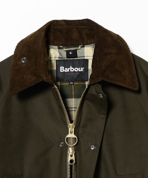 BEAMS F(ビームスエフ)の「【別注】Barbour / BEDALE CLASSIC FIT ピーチスキン ジャケット(ブルゾン・メンズ・ブラック/オリーブ・40/44/42/38/34/36)」の15枚目の写真