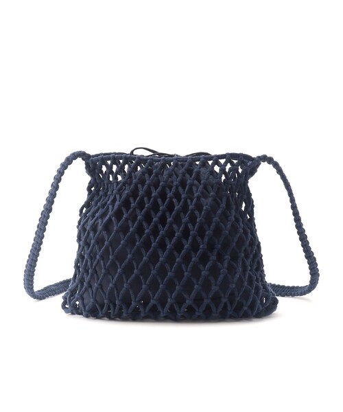 SHOO・LA・RUE（シューラルー）の「マクラメショルダーバッグ（ショルダーバッグ・レディース・ネイビー/アイボリー/キャメル・00）」の11枚目の写真