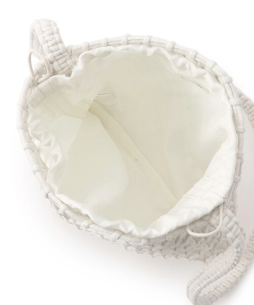 SHOO・LA・RUE（シューラルー）の「マクラメショルダーバッグ（ショルダーバッグ・レディース・ネイビー/アイボリー/キャメル・00）」の17枚目の写真