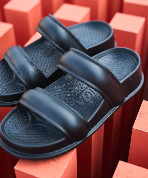 CARIGA(カリガ)の「【CARIGA】Double Strap Sandals ダブルストラップサンダル(サンダル・メンズ・ホワイト/ベージュ/ネイビー/ブラック・38/40/42/44/36)」の4枚目の写真