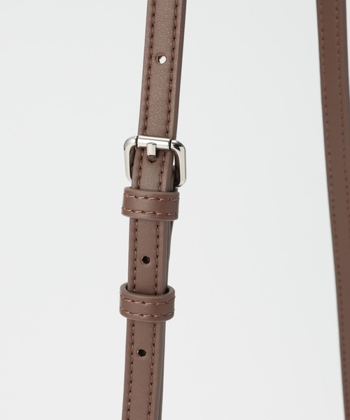 ADD CULUMN(アドカラム)の「【ADD CULUMN】PUFFBOSTON S(ショルダーバッグ・レディース・ベージュ/グリーン・フリー)」の4枚目の写真