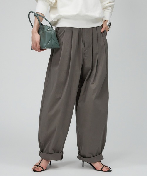 ADD CULUMN(アドカラム)の「【ADD CULUMN】PUFFBOSTON S(ショルダーバッグ・レディース・ベージュ/グリーン・フリー)」の16枚目の写真