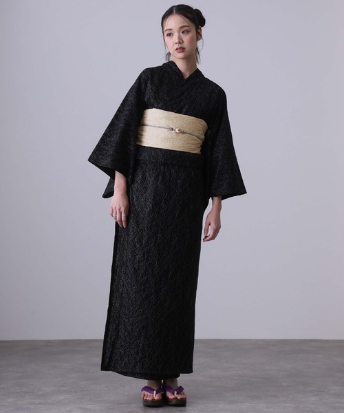 セパレート 二部式 】一人で着られる 大人浴衣3点セット オリジナル