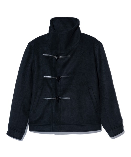 glamb（グラム）の「High Neck Toggle Coat / ハイネックトグルコート（その他アウター・メンズ・ブラック/グレー/ブルー・S/M/L）」の4枚目の写真