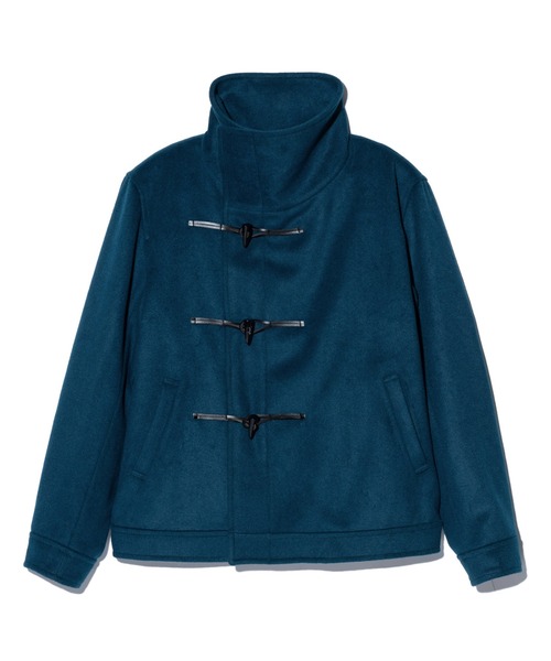 glamb（グラム）の「High Neck Toggle Coat / ハイネックトグルコート（その他アウター・メンズ・ブラック/グレー/ブルー・S/M/L）」の9枚目の写真