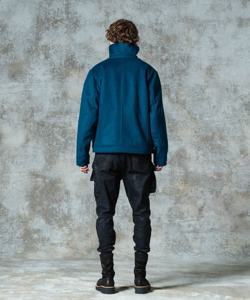 glamb（グラム）の「High Neck Toggle Coat / ハイネックトグルコート（その他アウター・メンズ・ブラック/グレー/ブルー・S/M/L）」の17枚目の写真