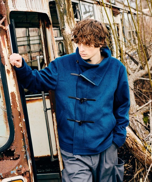 glamb（グラム）の「High Neck Toggle Coat / ハイネックトグルコート（その他アウター・メンズ・ブラック/グレー/ブルー・S/M/L）」の19枚目の写真