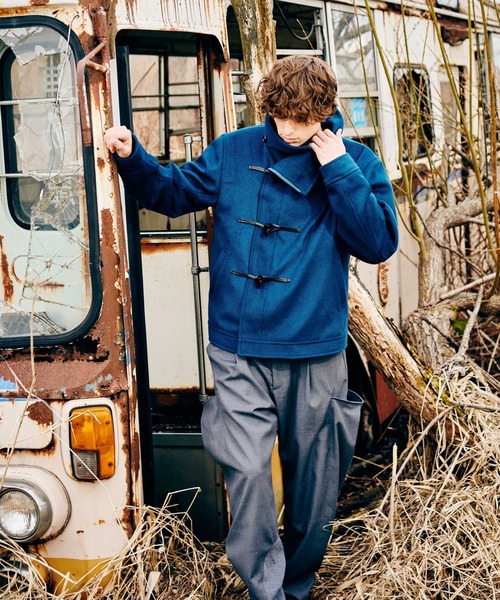 glamb（グラム）の「High Neck Toggle Coat / ハイネックトグルコート（その他アウター・メンズ・ブラック/グレー/ブルー・S/M/L）」の20枚目の写真