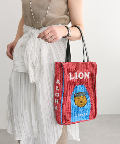 earライオンコーヒー刺繍トートバッグ LION COFFEE×ear PAPILLONNERコラボレーションのご紹介 | 株式会社パル