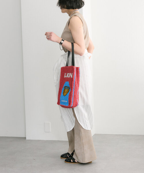 【新品】LION COFFEEとear コラボ トートバッグ LION COFFEE×ear PAPILLONNERコラボレーションのご紹介：東京