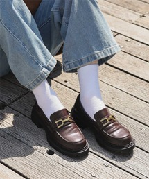 titivate（ティティベイト）の「厚底ビット付きローファー（ローファー）」