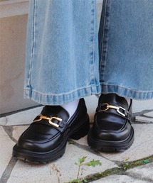 titivate | 厚底ビット付きローファー(ローファー)