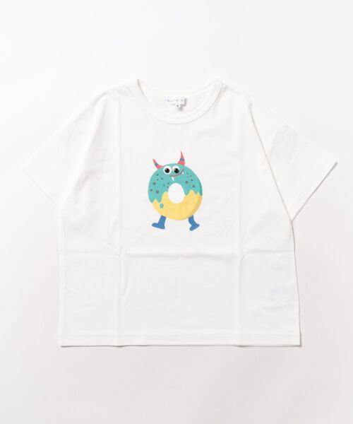 HAKKA KIDS(ハッカキッズ)の「カラーパレットプリント接触冷感Tシャツ(Tシャツ/カットソー・キッズ・ブラック/ブルー/ホワイト/レッド/ピンク/イエロー・S/M)」の2枚目の写真