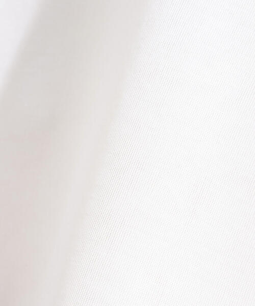 N.(N. Natural Beauty Basic)(エヌエヌナチュラルビューティーベーシック)の「シアーボクシーカットソー(Tシャツ/カットソー・レディース・ブラック/オフホワイト/杢グレー/ブラウン・MEDIUM)」の18枚目の写真