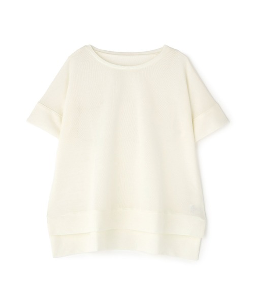 N.(N. Natural Beauty Basic)(エヌエヌナチュラルビューティーベーシック)の「シアーボクシーカットソー(Tシャツ/カットソー・レディース・ブラック/オフホワイト/杢グレー/ブラウン・MEDIUM)」の19枚目の写真