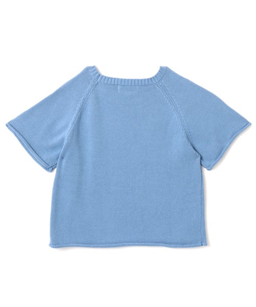 atmos pink（アトモスピンク）の「atmos pink I Love Pink Knit Top / アトモス ピンク アイ ラブ ピンク ニット トップ（ニット/セーター・レディース・ブラック/ブルー/ホワイト・FREE）」の9枚目の写真