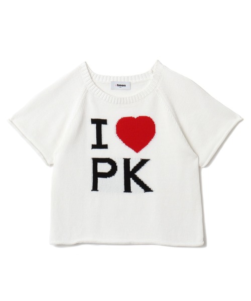 atmos pink（アトモスピンク）の「atmos pink I Love Pink Knit Top / アトモス ピンク アイ ラブ ピンク ニット トップ（ニット/セーター・レディース・ブラック/ブルー/ホワイト・FREE）」の13枚目の写真