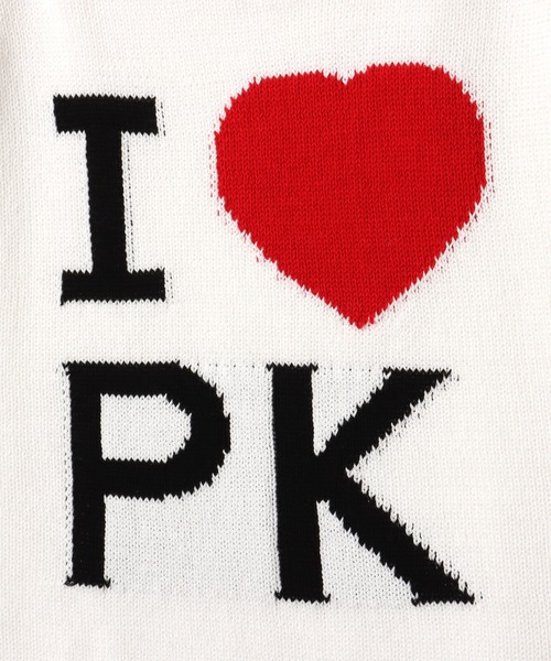 atmos pink（アトモスピンク）の「atmos pink I Love Pink Knit Top / アトモス ピンク アイ ラブ ピンク ニット トップ（ニット/セーター・レディース・ブラック/ブルー/ホワイト・FREE）」の15枚目の写真