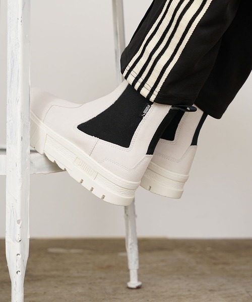 PUMA/プーマ MAYZE CHELSEA SUEDE メイズ チェルシー スウェード ブーツ