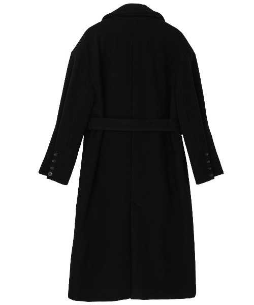 WIDE SHOULDER WOOL CHESTER COAT（チェスターコート）｜Ameri（アメリ