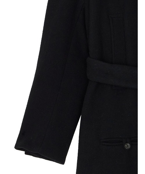 Ameri(アメリ)の「WIDE SHOULDER WOOL CHESTER COAT(チェスターコート・レディース・ブラック/グレー・SMALL/MEDIUM)」の11枚目の写真