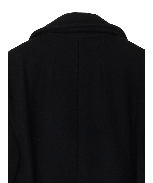 Ameri(アメリ)の「WIDE SHOULDER WOOL CHESTER COAT(チェスターコート・レディース・ブラック/グレー・SMALL/MEDIUM)」の15枚目の写真