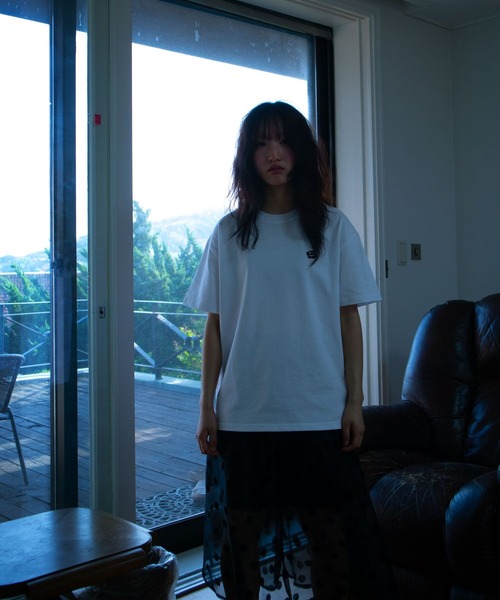 GROUNDWORK(グラウンドワーク)の「【UNISEX】GROUNDWORK/CLOUD MAN TEE(Tシャツ/カットソー・レディース・ネイビー/ホワイト/ライトブラウン/ブルー/ブラック/カーキ・MEDIUM/LARGE/SMALL)」の11枚目の写真