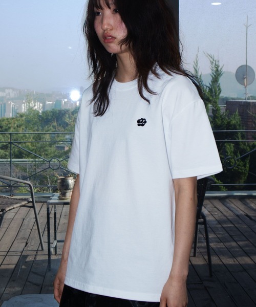 GROUNDWORK(グラウンドワーク)の「【UNISEX】GROUNDWORK/CLOUD MAN TEE(Tシャツ/カットソー・レディース・ネイビー/ホワイト/ライトブラウン/ブルー/ブラック/カーキ・MEDIUM/LARGE/SMALL)」の12枚目の写真