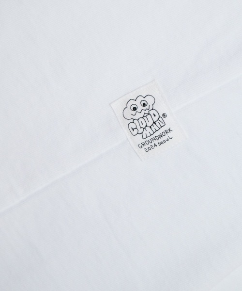 GROUNDWORK(グラウンドワーク)の「【UNISEX】GROUNDWORK/CLOUD MAN TEE(Tシャツ/カットソー・レディース・ネイビー/ホワイト/ライトブラウン/ブルー/ブラック/カーキ・MEDIUM/LARGE/SMALL)」の19枚目の写真