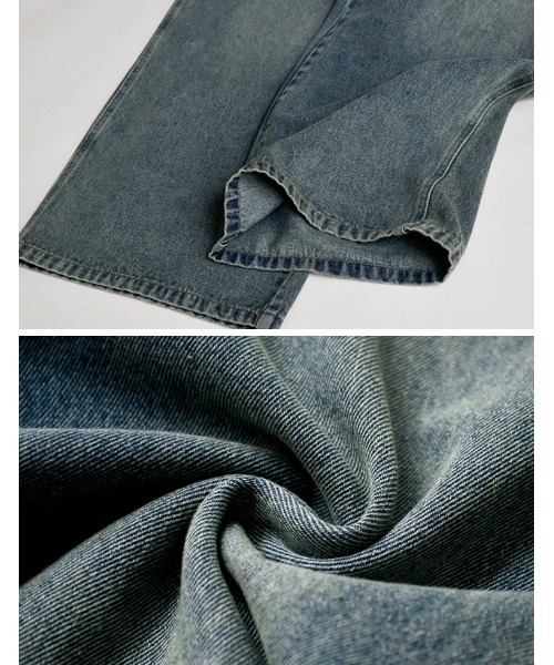 Re:EDIT（リエディ）の「[ZOZOTOWN限定][低身長/高身長サイズ有]ナローストラップデニムサロペット（サロペット/オーバーオール・レディース・ネイビー/ブルー/ブルー系その他・MEDIUM/LARGE/SHORT/TALL）」の22枚目の写真