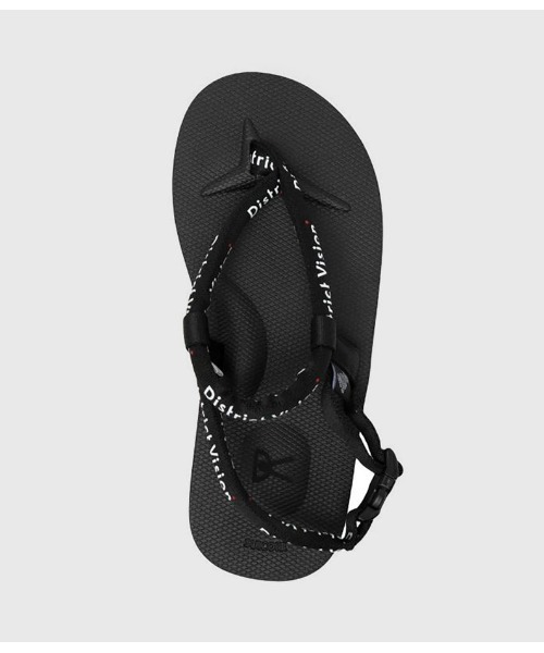 セール】SUICOKE x District Vision GUT-DVN - Black（サンダル