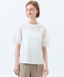 MACKINTOSH PHILOSOPHY - MACKINTOSH PHILOSOPHY(マッキントッシュフィロソフィー) 半袖カットソー サイズ38 L レディース - アイボリー クルーネック マッキントッシュフィロソフィー MACKINTOSH PHILOSOPHY 半袖
