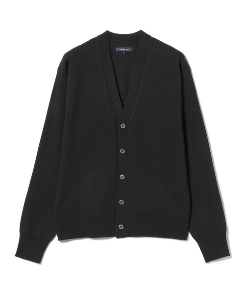 B:MING by BEAMS（ビーミングバイビームス）の「14ゲージ ニット カーディガン（カーディガン/ボレロ・メンズ・チャコールグレー/ブラック・SMALL/MEDIUM/LARGE）」の2枚目の写真