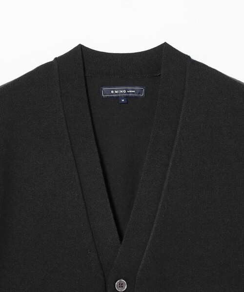 B:MING by BEAMS（ビーミングバイビームス）の「14ゲージ ニット カーディガン（カーディガン/ボレロ・メンズ・チャコールグレー/ブラック・SMALL/MEDIUM/LARGE）」の7枚目の写真