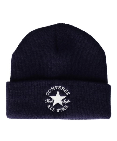 CONVERSE(コンバース)の「converse/コンバース CN ANKLE LOGO AC WATCH(ニットキャップ/ビーニー・メンズ・ネイビー/ブラック/ホワイト/ベージュ・57~59cm)」の4枚目の写真