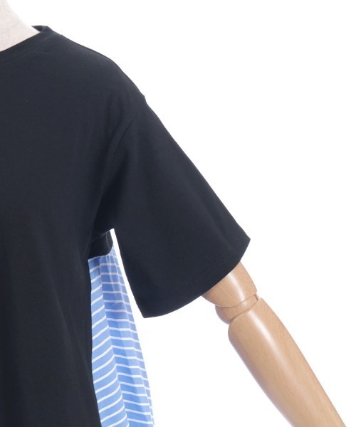 axes femme(アクシーズファム)の「ストライプ切替プルオーバー(Tシャツ/カットソー・レディース・ブラック/ホワイト・FREE)」の22枚目の写真