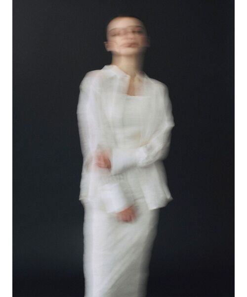 LAGUNAMOON（ラグナムーン）の「シアーエンブロイダリーワンピース（ワンピース・レディース・アイボリー/ブラック・MEDIUM/SMALL）」の4枚目の写真