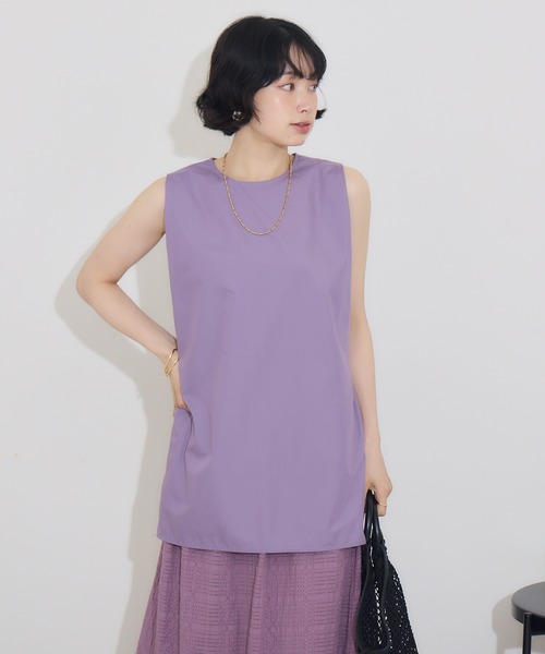 KATHARINE ROSS（キャサリンロス）の「【KATHARINE ROSS】トップス×チェックスカ―ト SET（スカート・レディース・パープル/ブラウン・MEDIUM）」の20枚目の写真