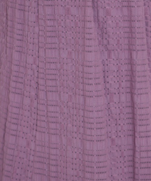 KATHARINE ROSS（キャサリンロス）の「【KATHARINE ROSS】トップス×チェックスカ―ト SET（スカート・レディース・パープル/ブラウン・MEDIUM）」の3枚目の写真