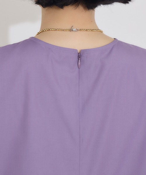 KATHARINE ROSS（キャサリンロス）の「【KATHARINE ROSS】トップス×チェックスカ―ト SET（スカート・レディース・パープル/ブラウン・MEDIUM）」の14枚目の写真