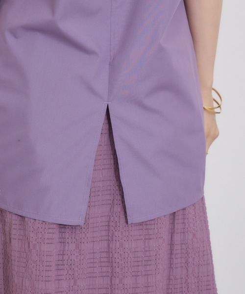 KATHARINE ROSS（キャサリンロス）の「【KATHARINE ROSS】トップス×チェックスカ―ト SET（スカート・レディース・パープル/ブラウン・MEDIUM）」の13枚目の写真