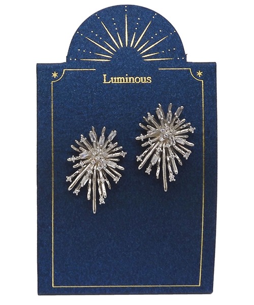 Zoule(ゾーラ)の「Zoule ゾーラ:Luminousシリーズ spark luminous ピアス(ピアス(両耳用)・レディース・シルバー/ゴールド・FREE)」の3枚目の写真