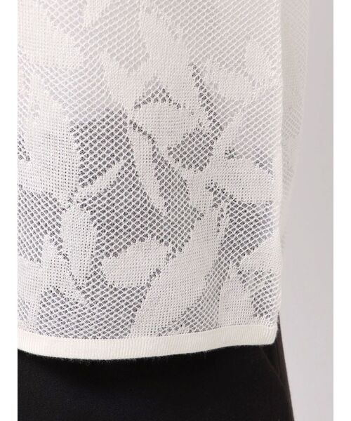 LAGUNAMOON（ラグナムーン）の「追加生産【WEB限定】シアージャガードビッグカラーニットプル（ニット/セーター・レディース・ブラウン/ホワイト/ネイビー・FREE）」の12枚目の写真