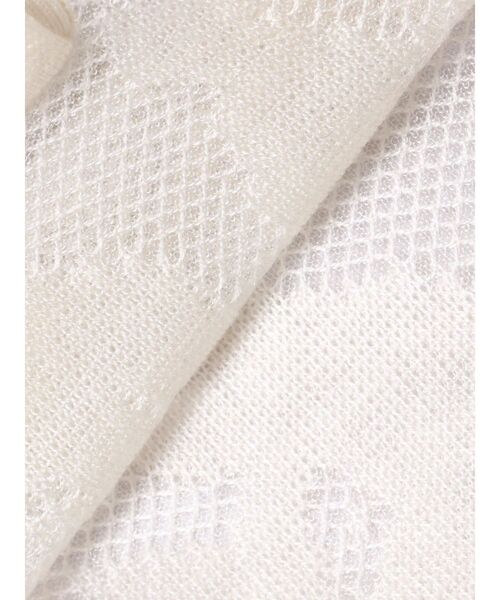 LAGUNAMOON（ラグナムーン）の「追加生産【WEB限定】シアージャガードビッグカラーニットプル（ニット/セーター・レディース・ブラウン/ホワイト/ネイビー・FREE）」の11枚目の写真