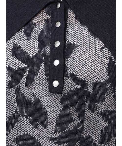 LAGUNAMOON（ラグナムーン）の「追加生産【WEB限定】シアージャガードビッグカラーニットプル（ニット/セーター・レディース・ブラウン/ホワイト/ネイビー・FREE）」の9枚目の写真