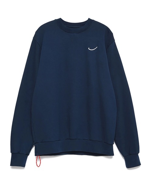 WESTERN HYDRODYNAMIC RESEARCH(ウェスタンハイドロダイナミックリサーチ)の「【Western Hydrodynamic Research/ウェスタン ハイドロダイナミック リサーチ】Crew Fleece ワンポイント 刺繍 バックプリント スウェット トレーナー(スウェット・メンズ・ネイビー/グレー・MEDIUM/LARGE/X-LARGE/SMALL)」の8枚目の写真